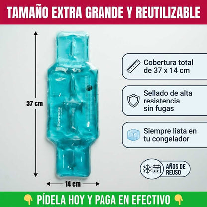 Almohadillas de gel frio Lumbar
