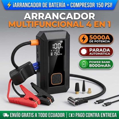 Arrancador Multifuncional PowerDrive Pro 4 en 1