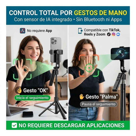 Trípode Inteligente AutoTrack Pro AI 360° (1.92m)