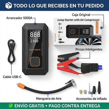 Arrancador Multifuncional PowerDrive Pro 4 en 1