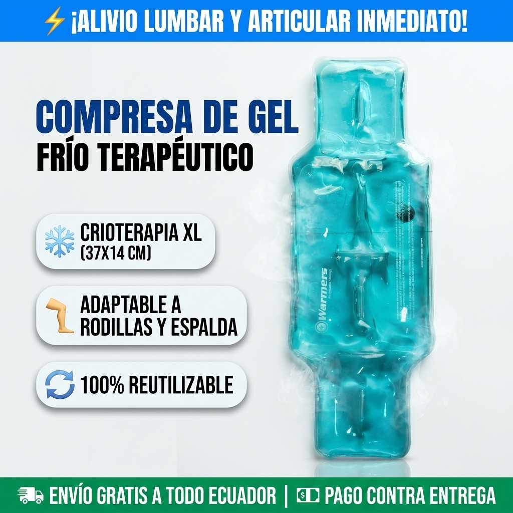 Almohadillas de gel frio Lumbar