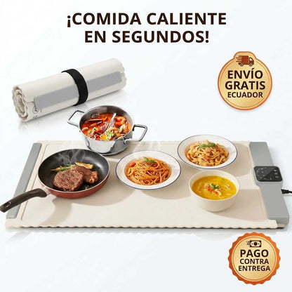 Bandeja Eléctrica Calentadora Flexible
