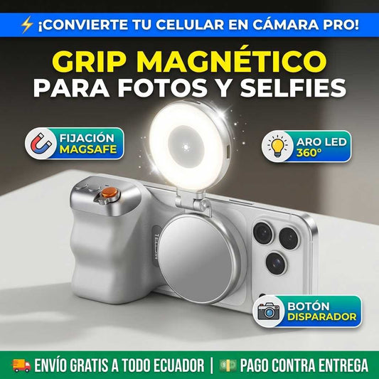 Grip Magnético PhotoPro Studio 2 en 1