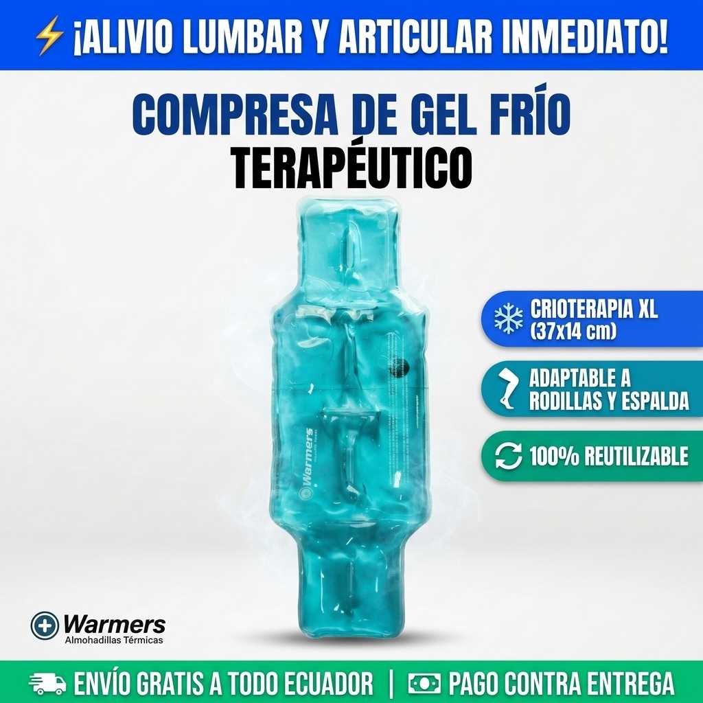 Almohadillas de gel frio Lumbar