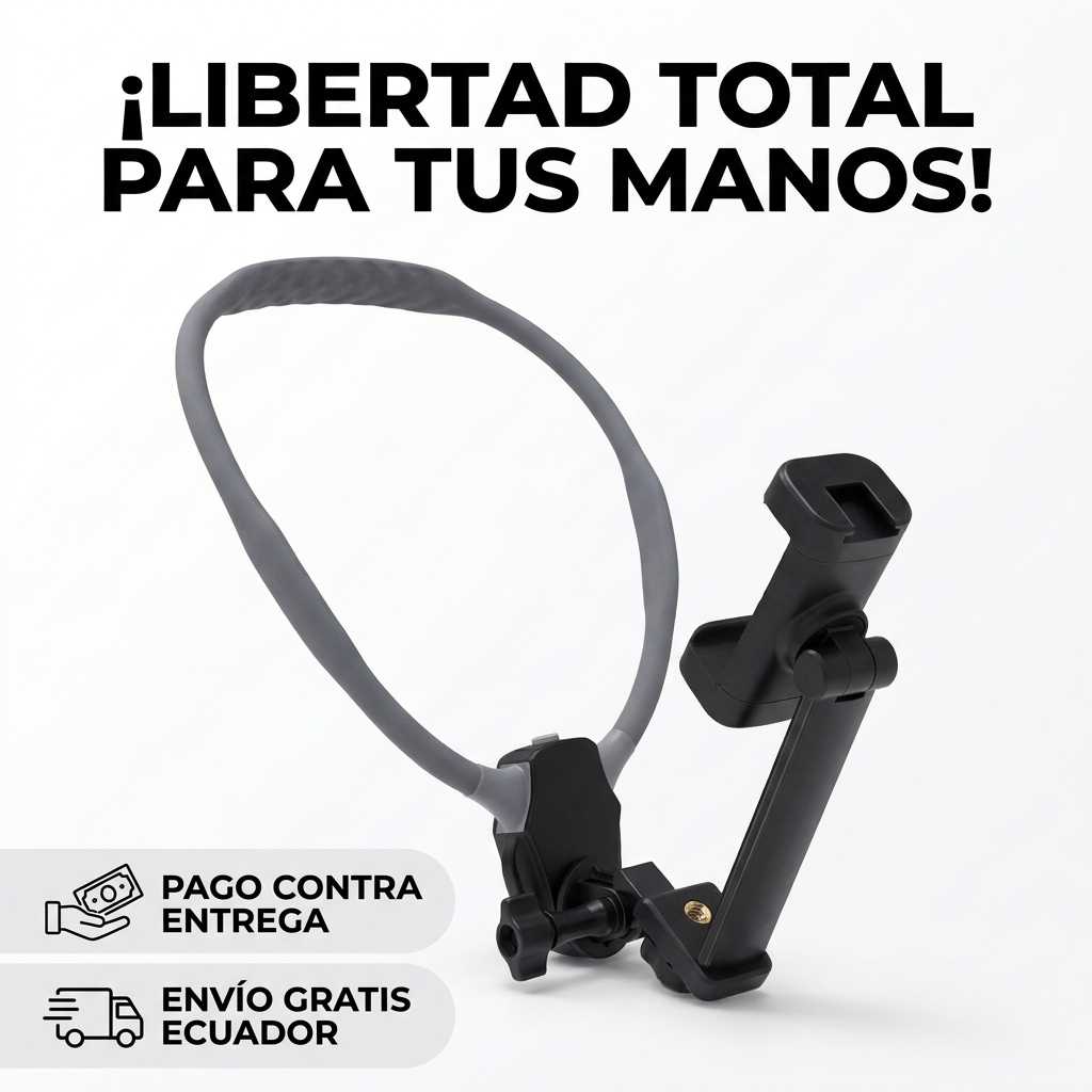 SOPORTE DE CUELLO PARA CELULAR