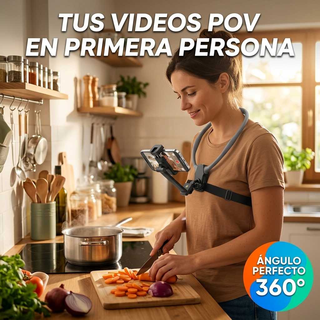 SOPORTE DE CUELLO PARA CELULAR